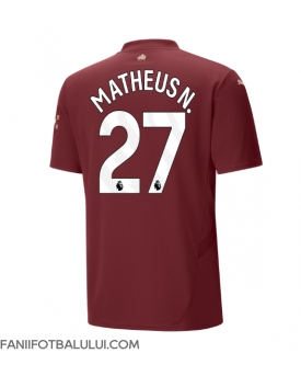 Manchester City Matheus Nunes #27 Tricou Fotbal Replică 2024-25 Barbati Treilea